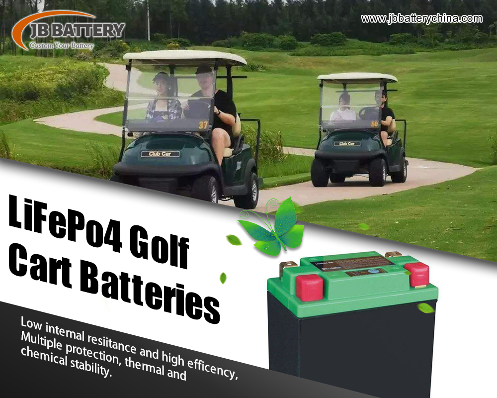 Chine LifePO4 Lithium Ion Golf Panier Batterie 48V 100ah Usage