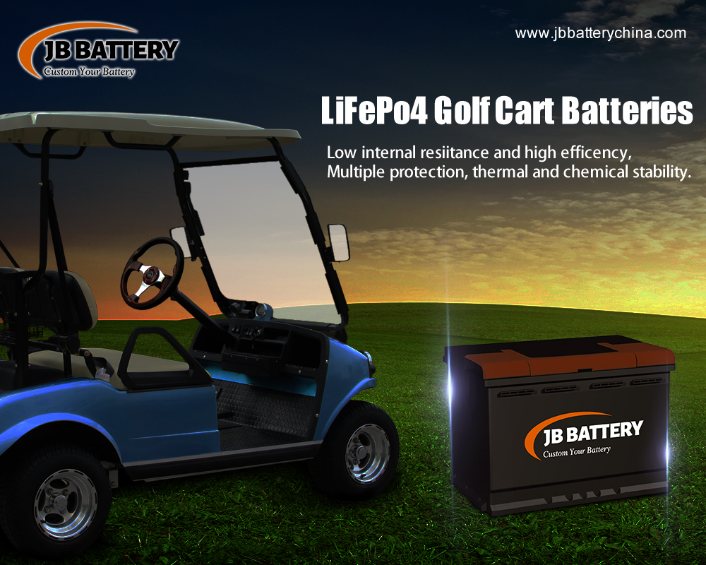 Combien coûte une batterie au lithium-ion pour voiturette de golf?