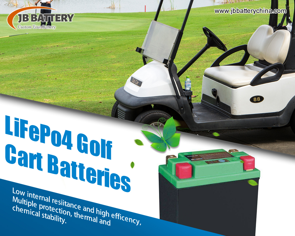 Paquet de batterie lithium ionique personnalisée: le choix intelligent pour une voiturette de golf moderne