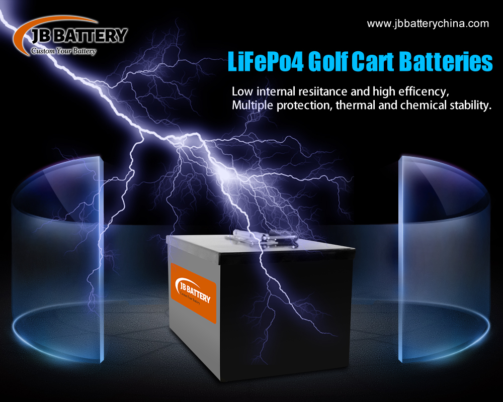 Comment stockez-vous la batterie de chariot de golf de phosphate de fer de lithium de 48v 100ah (LifePo4)?